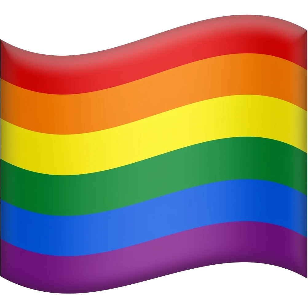 Gay Male Pride Flag emoji