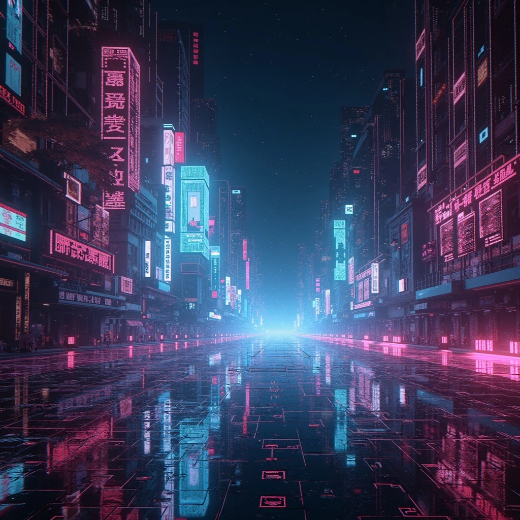 cyberwave glitch digital microscanner projection of these images but featuring no people, cyber hologram, abstract, experimental glitchy brutalist graphicwave,  style of anime emoji