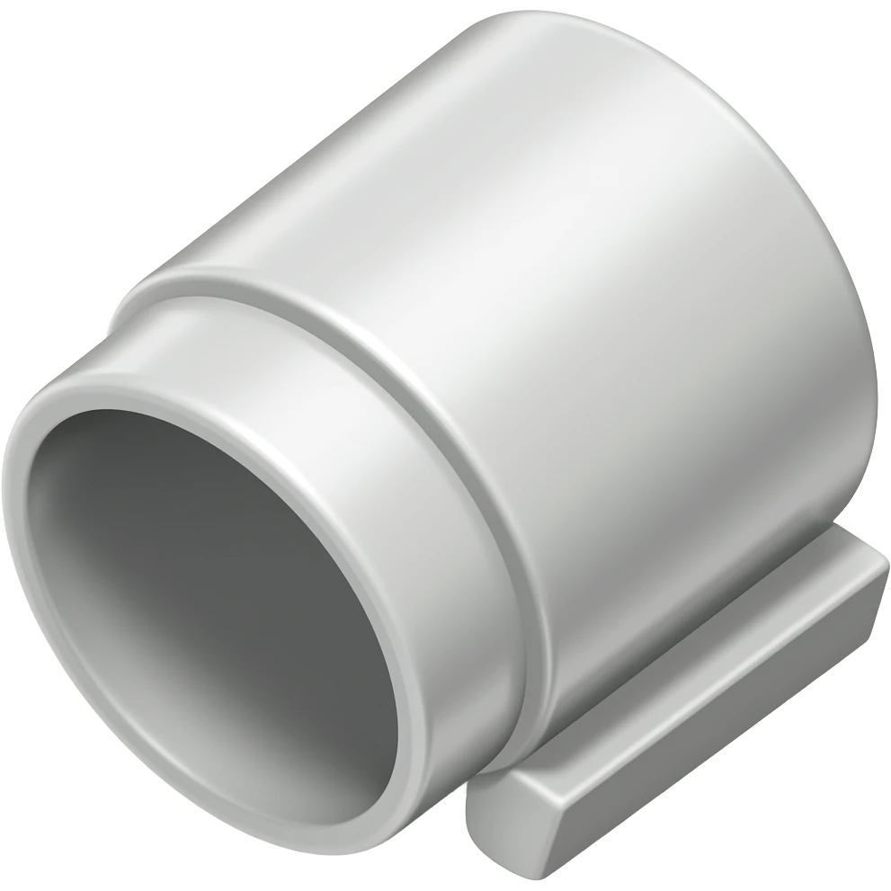 3D ios styled emoji of a gutter emoji