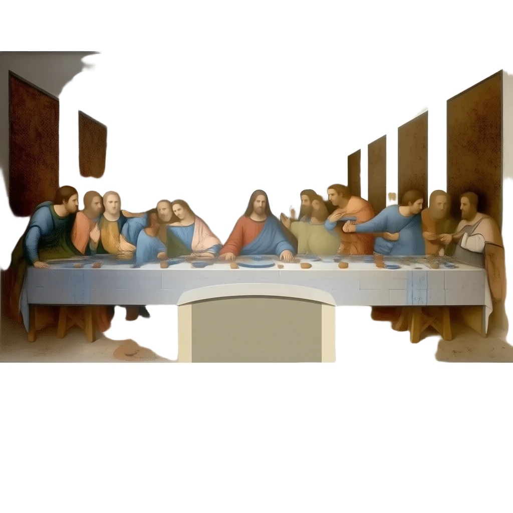 The Last Supper painting emoji