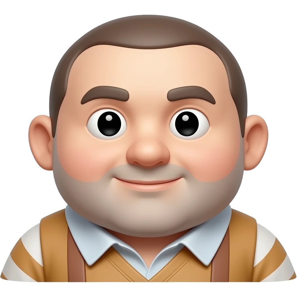 Big fat blob person couple emoji