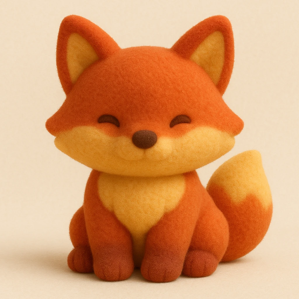 autumn fox emoji