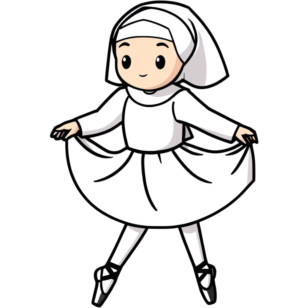 Balerina capuchina emoji