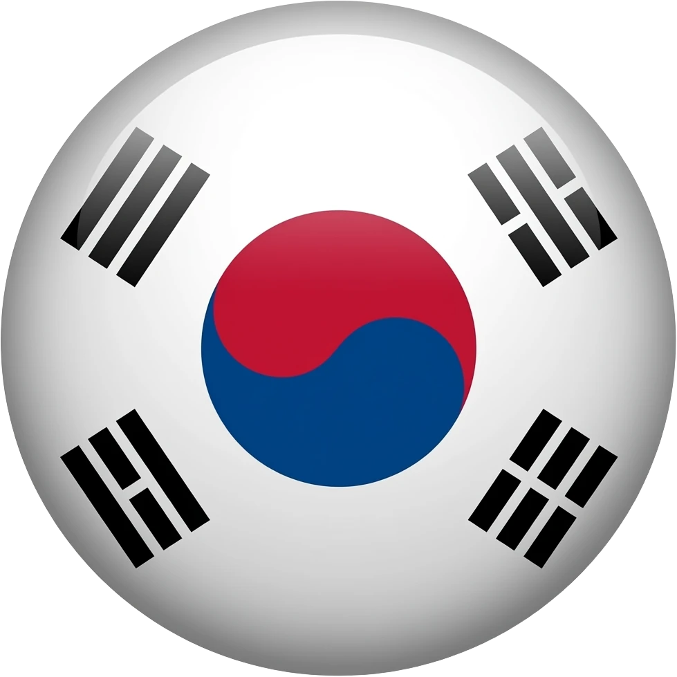 Flag of korean emoji