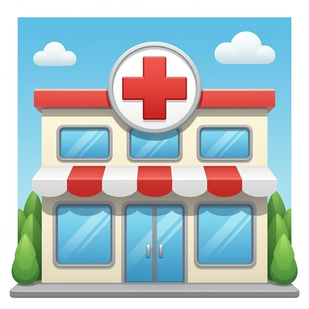 pharmacy cross emoji