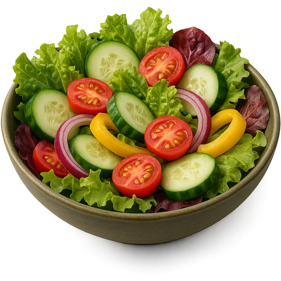 BOWL DI INSALATA,  iperrealistico 4k emoji