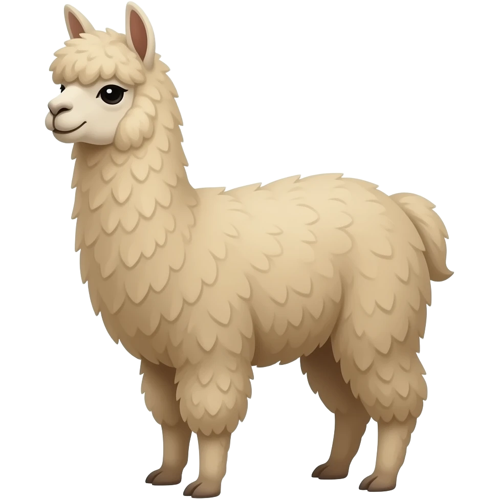 alpaca emoji no background emoji