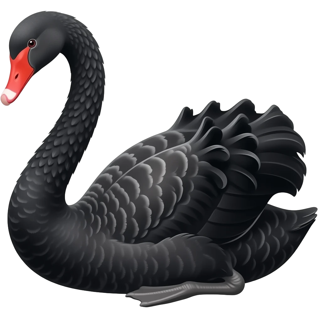 Black swan emoji emoji