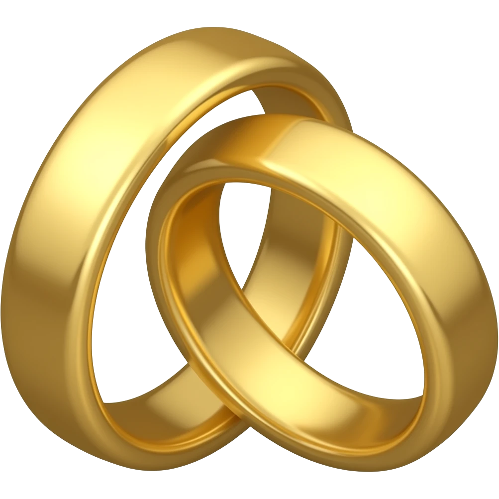 both rings golden emoji