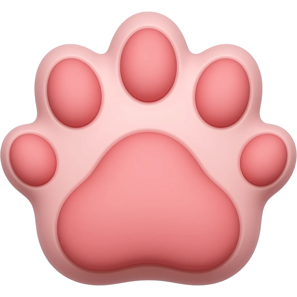 pig 2D Paw pink emoji