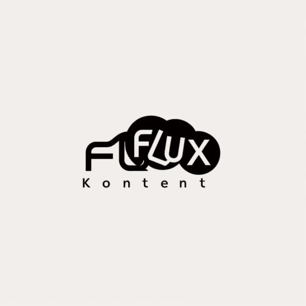 make a image with logo of  text "FLUX Kontext" emoji