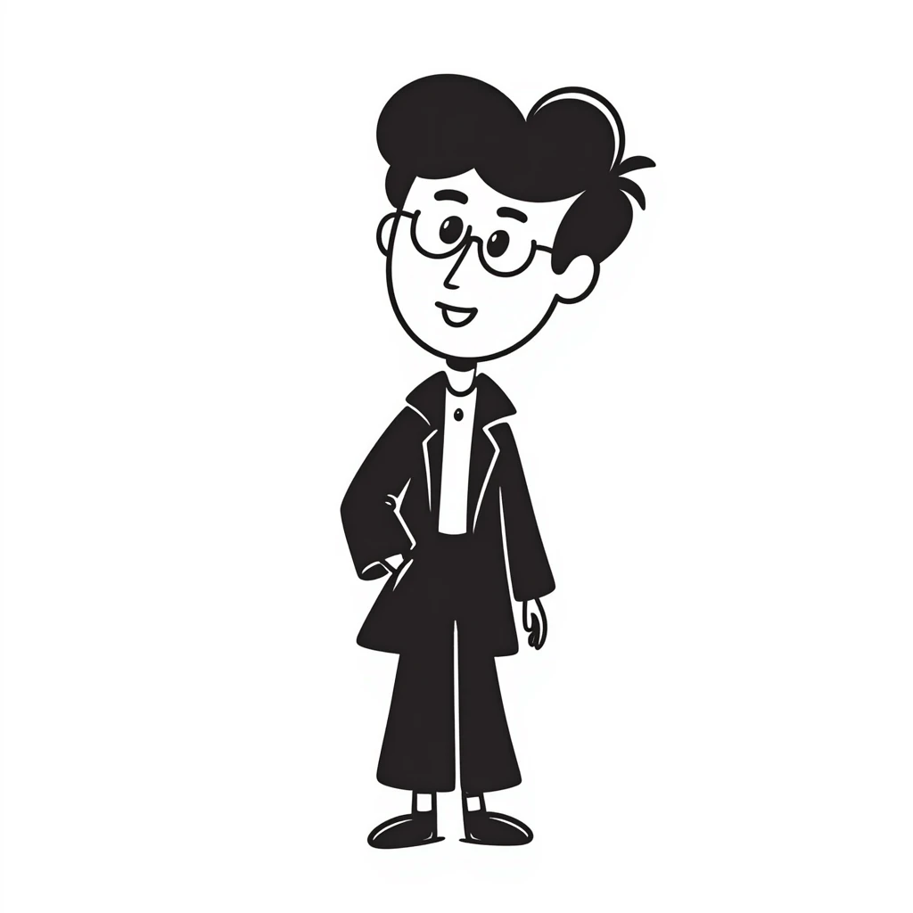 Tenth Doctor from Doctor Who wearing glasses emoji