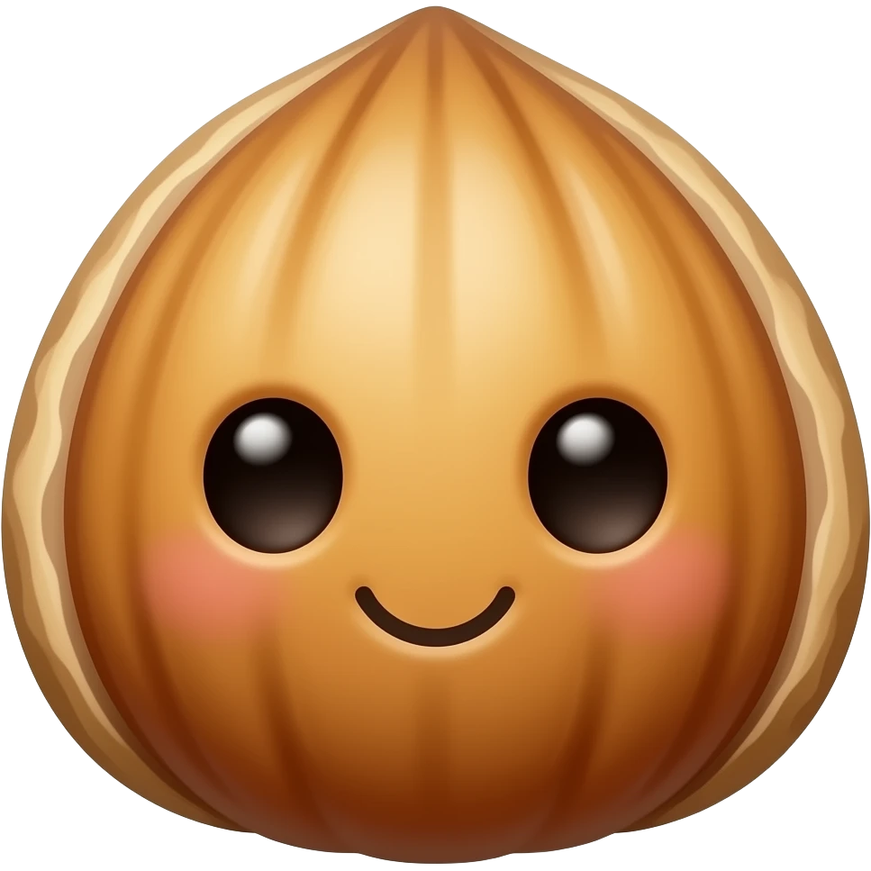 Kawaii nuez emoji