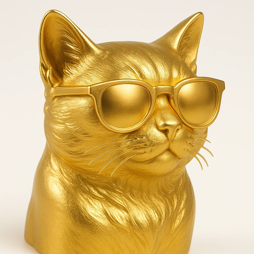 Cat wearing sunglasses emoji