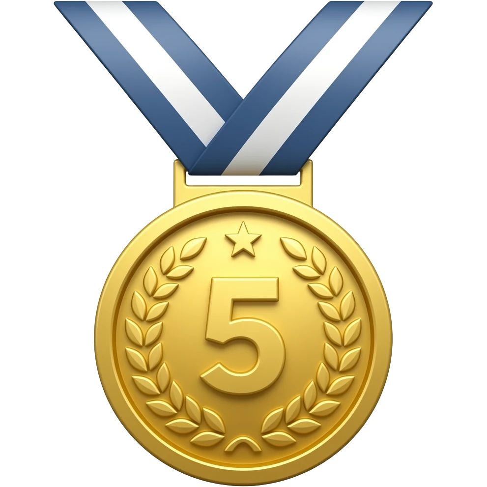5th Place Medal emoji