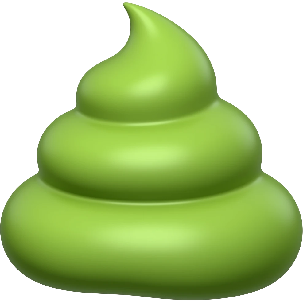 Green Poop emoji