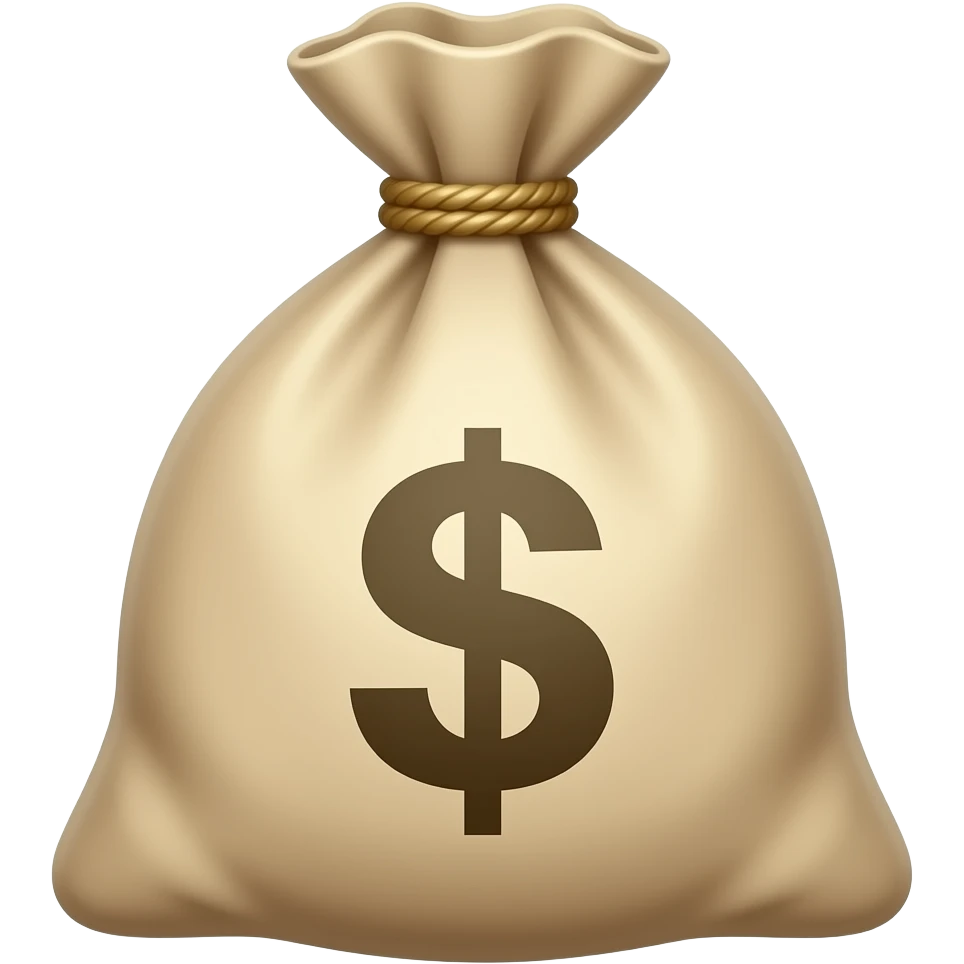 saco de dinero emoji