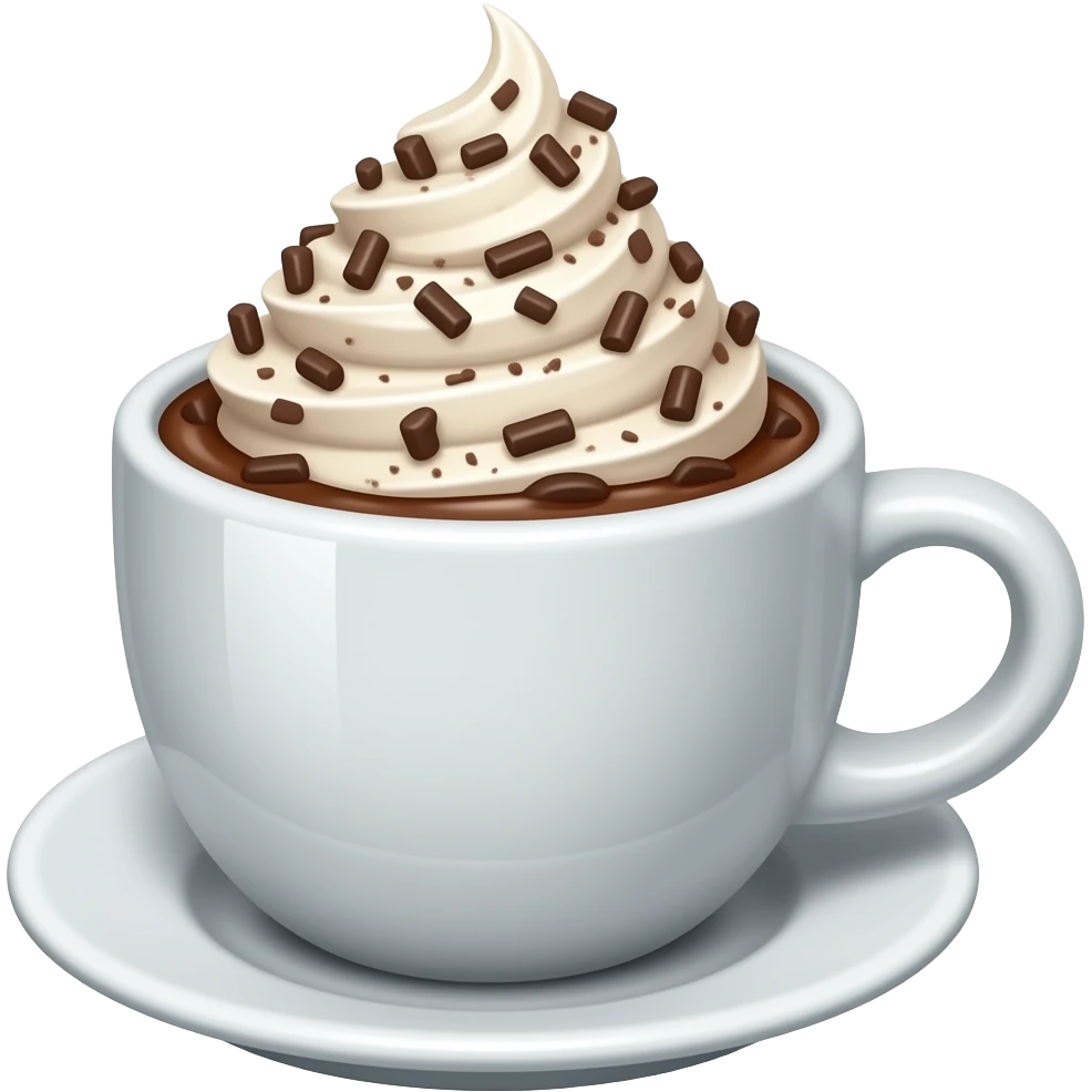 hot chocolate emoji