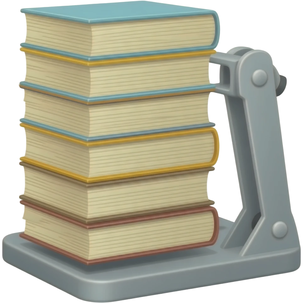 mechanism,books, growth emoji