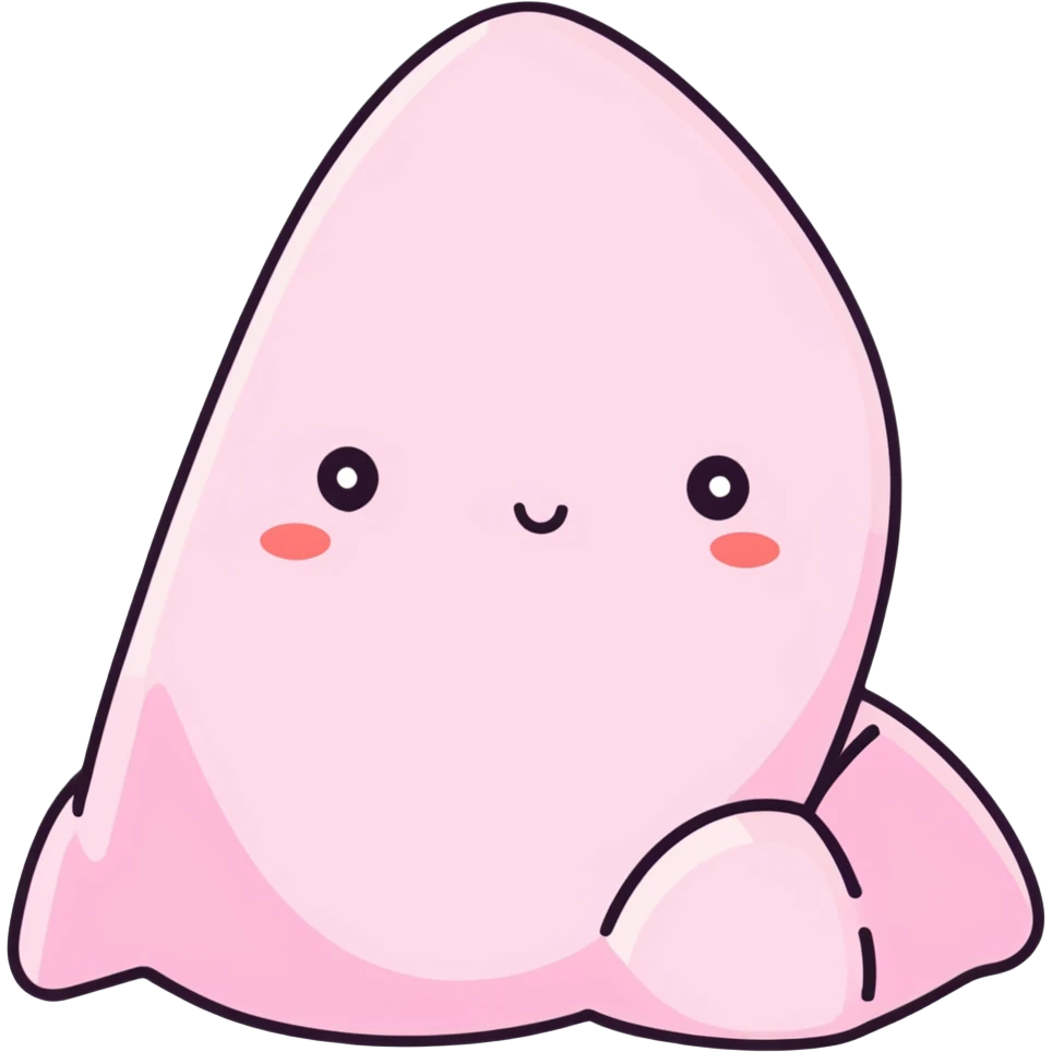 Pink emoji