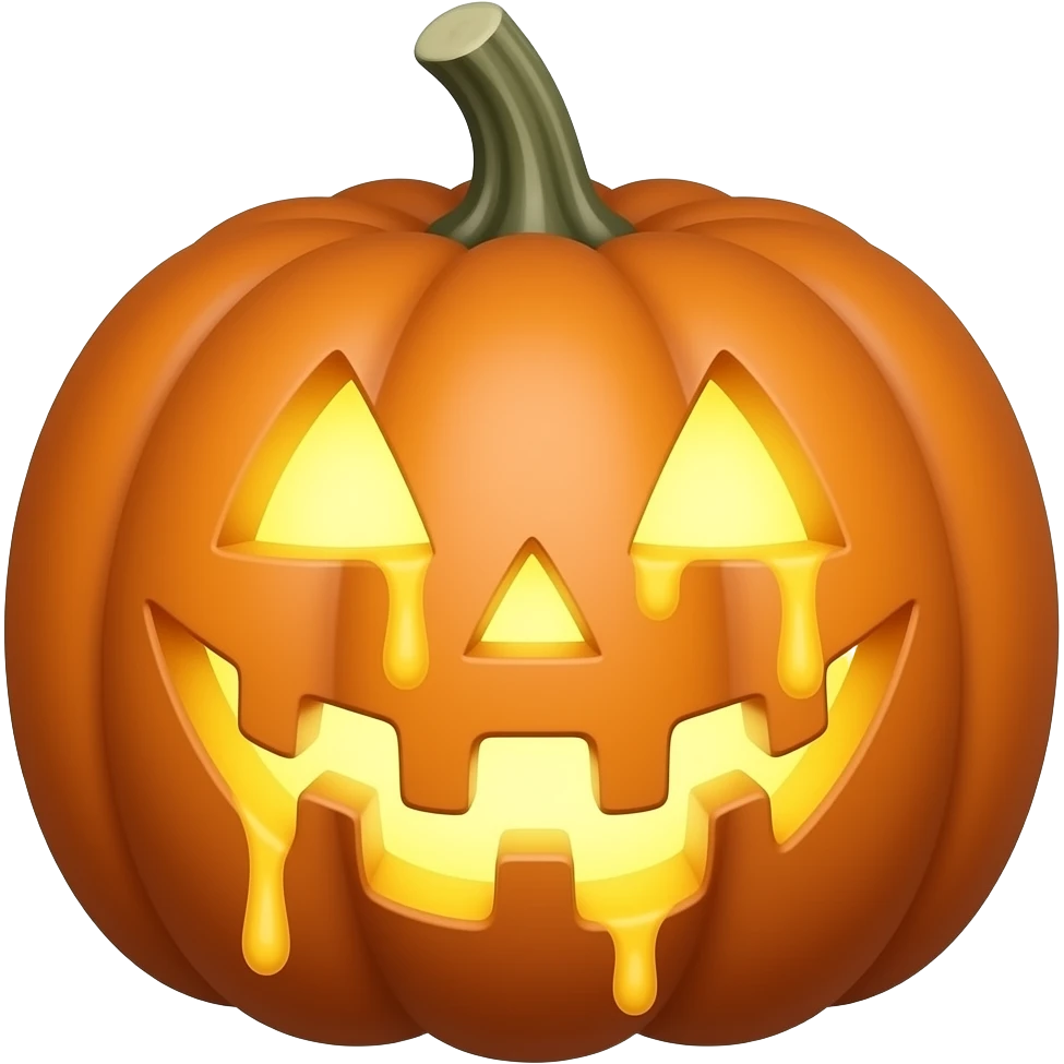 Emoji 🎃🫠 emoji