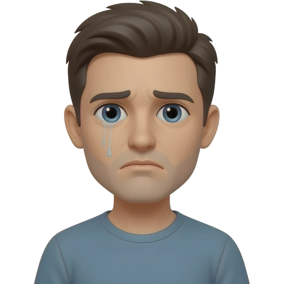 شخص حزين emoji
