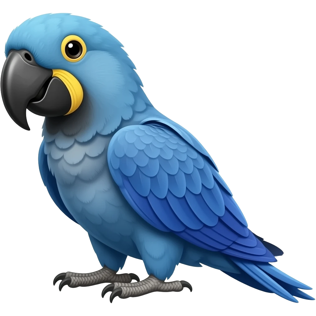 Arara azul emoji