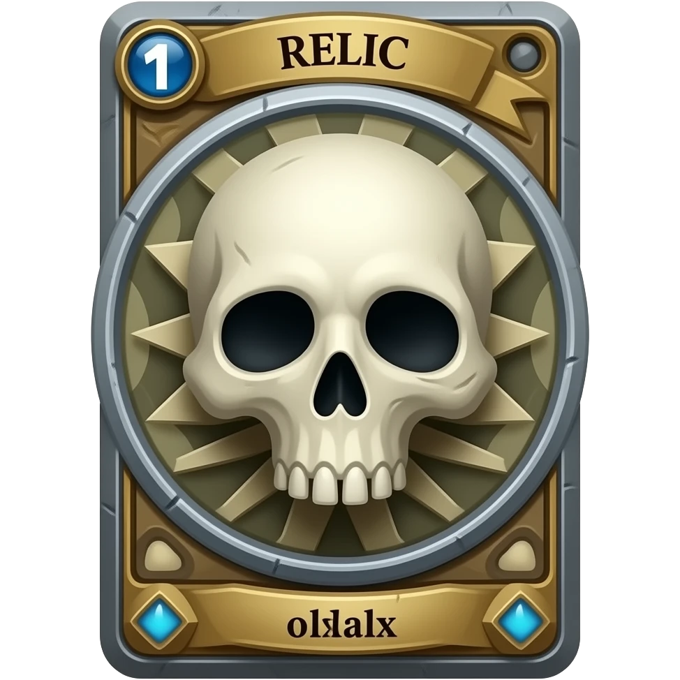 death relic card emoji
