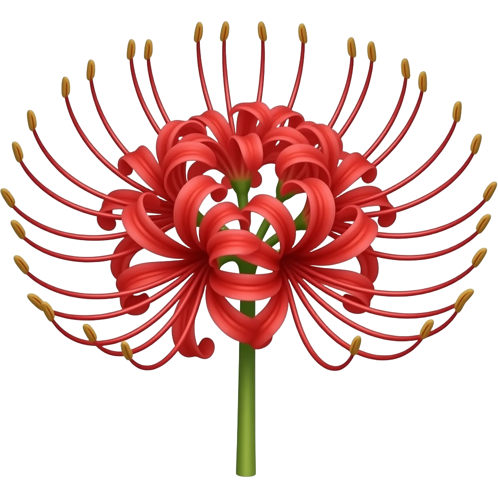 Red spider Lilly emoji