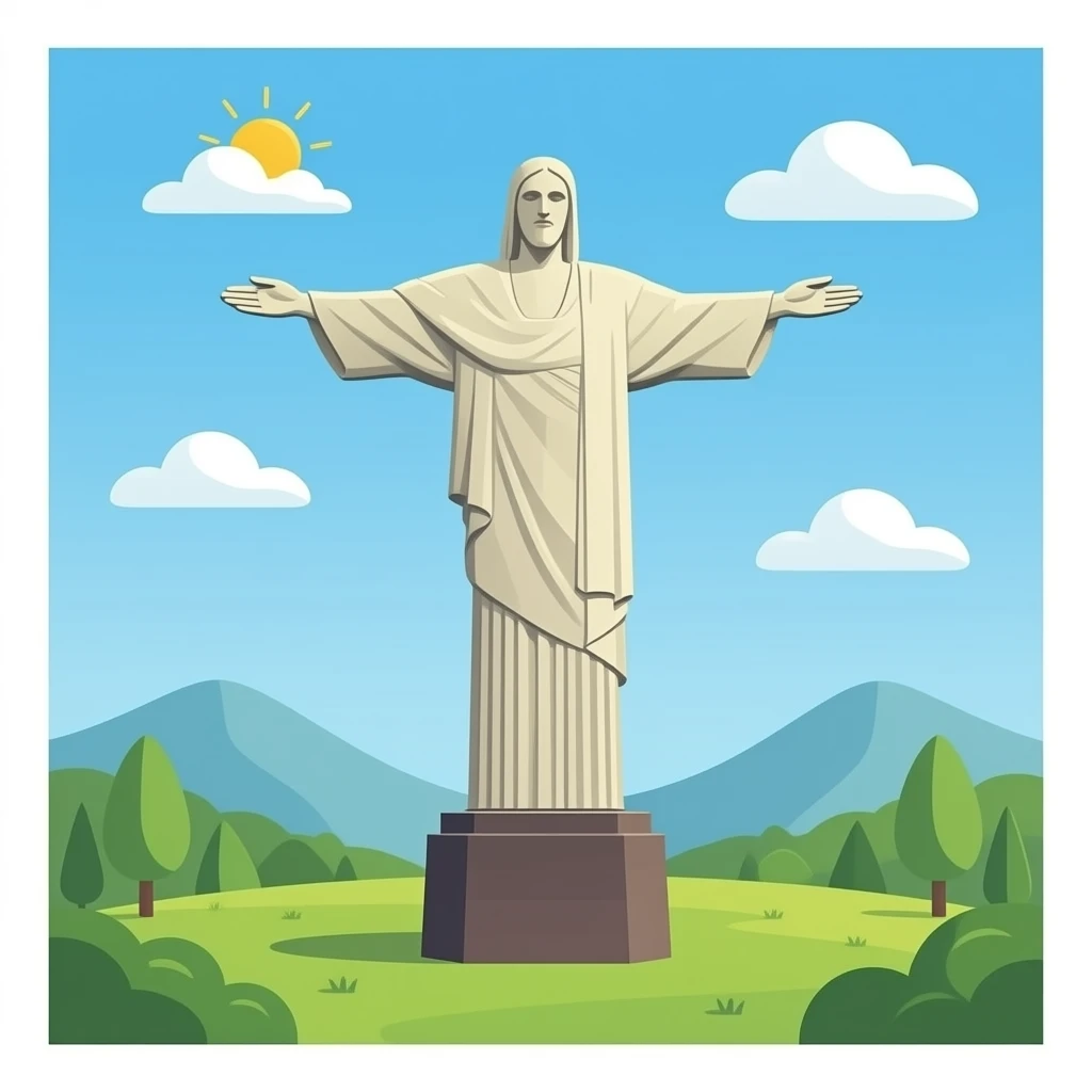 christ redeemer emoji