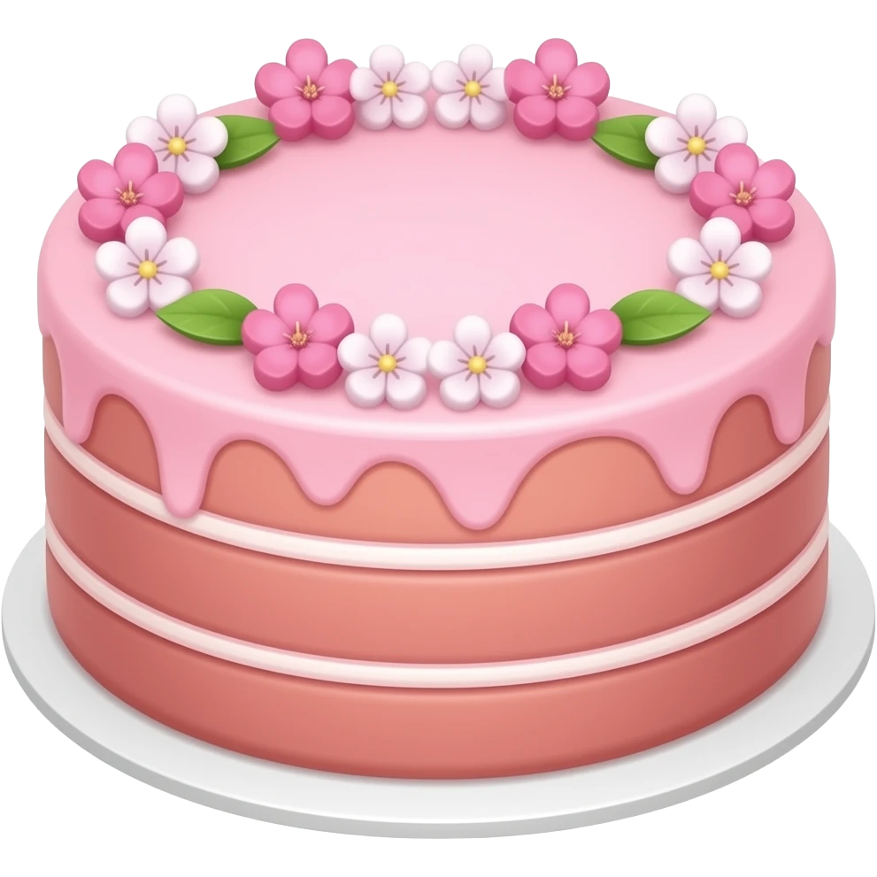 cake pink emoji