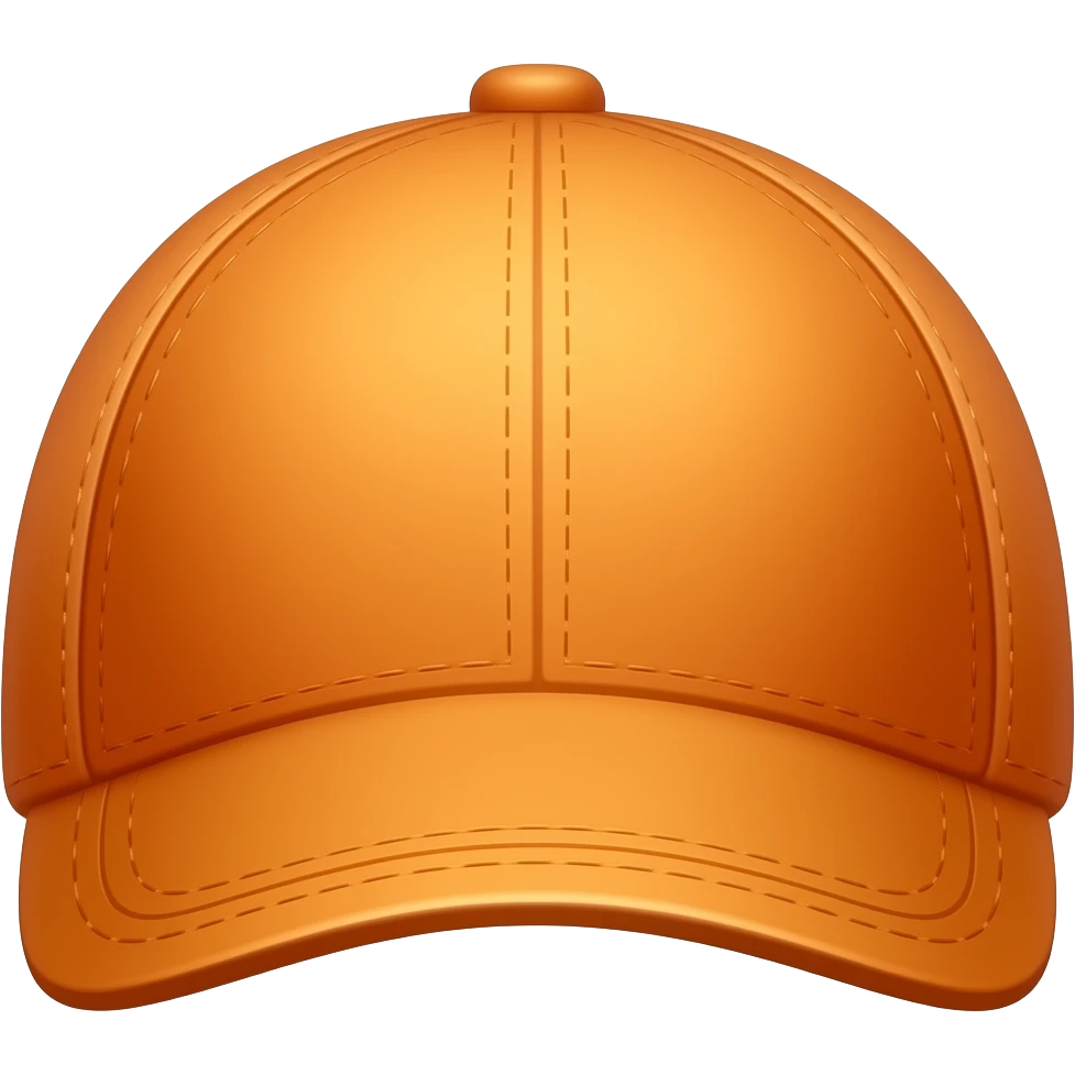 Orange cap emoji