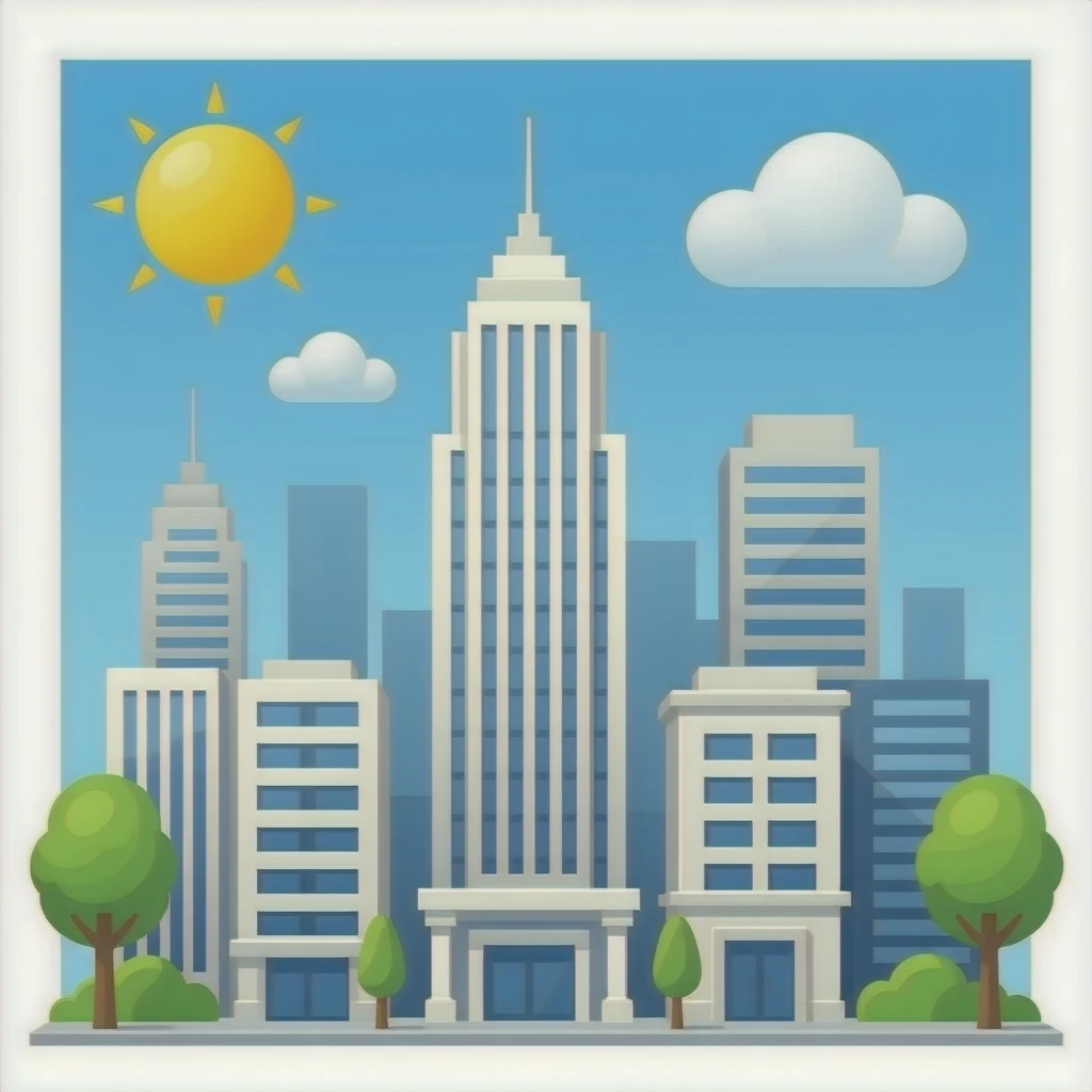 business building emoji