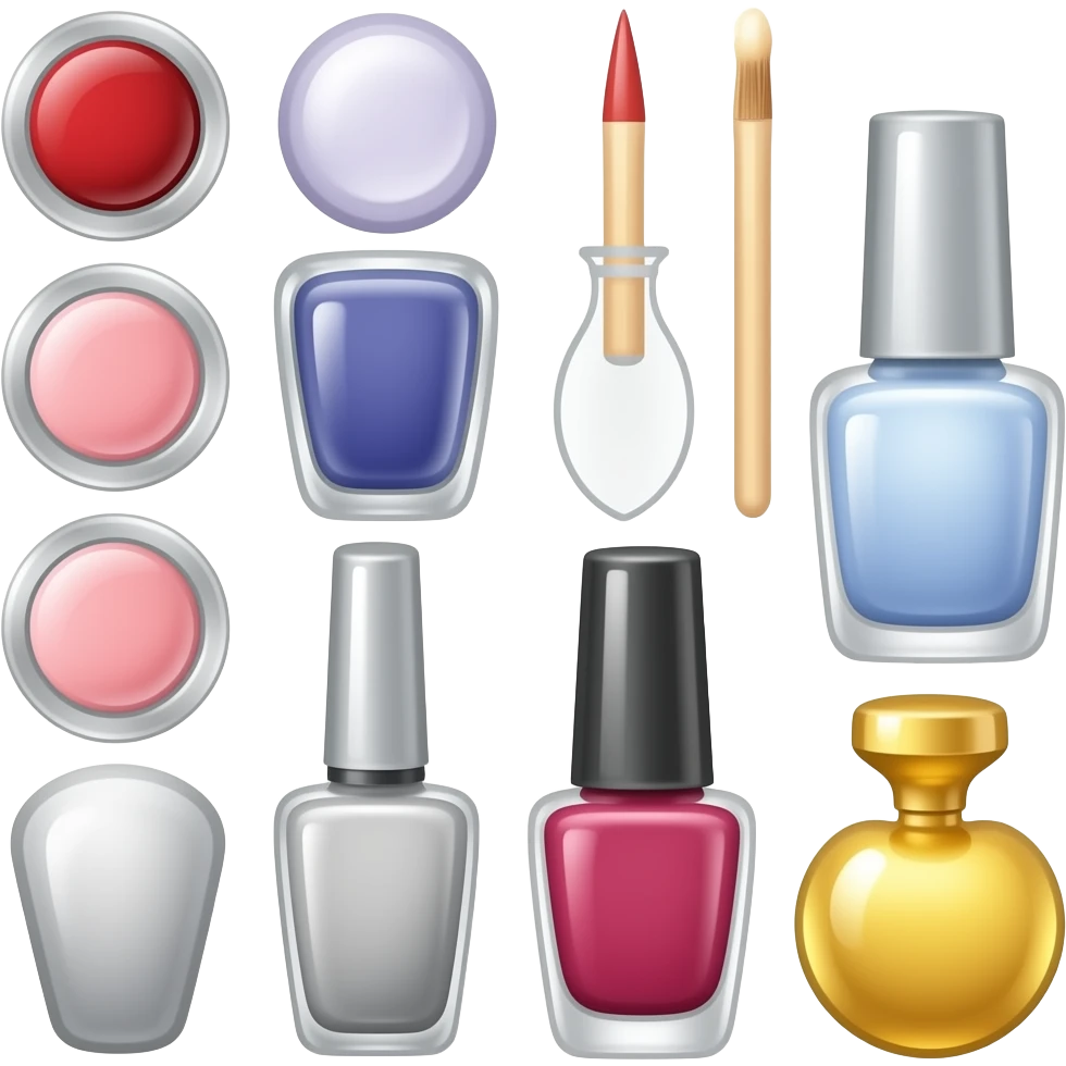 Nail acessories emoji