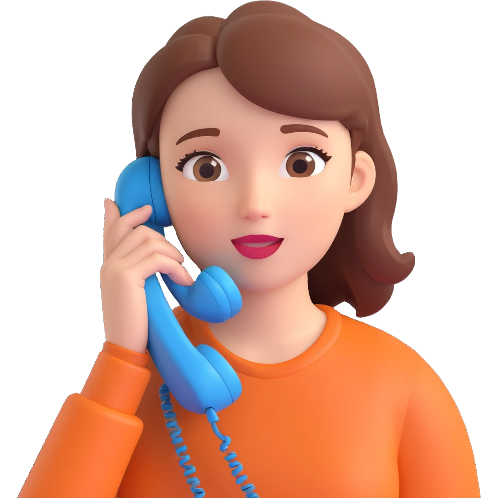 girl talking on phone bedroom background, close up pose emoji