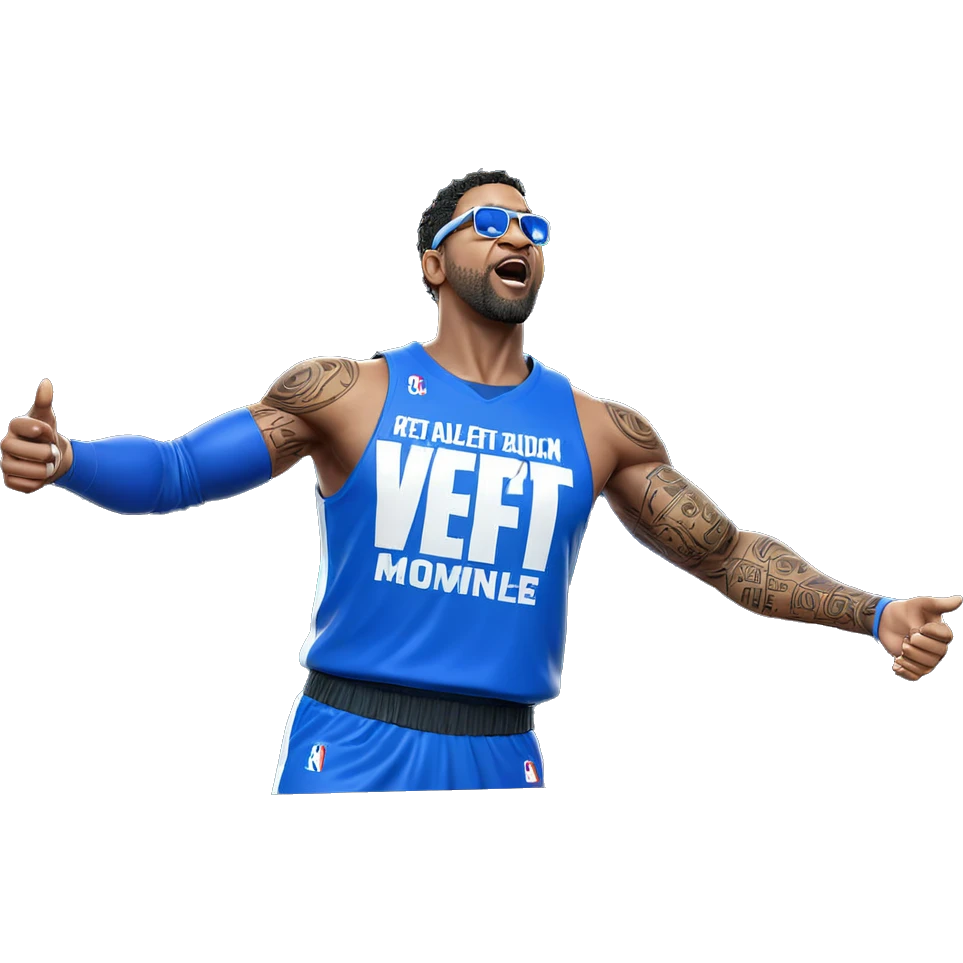 cosplay basketball look at the moon emoji