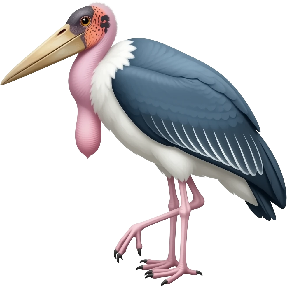 Marabou stork emoji