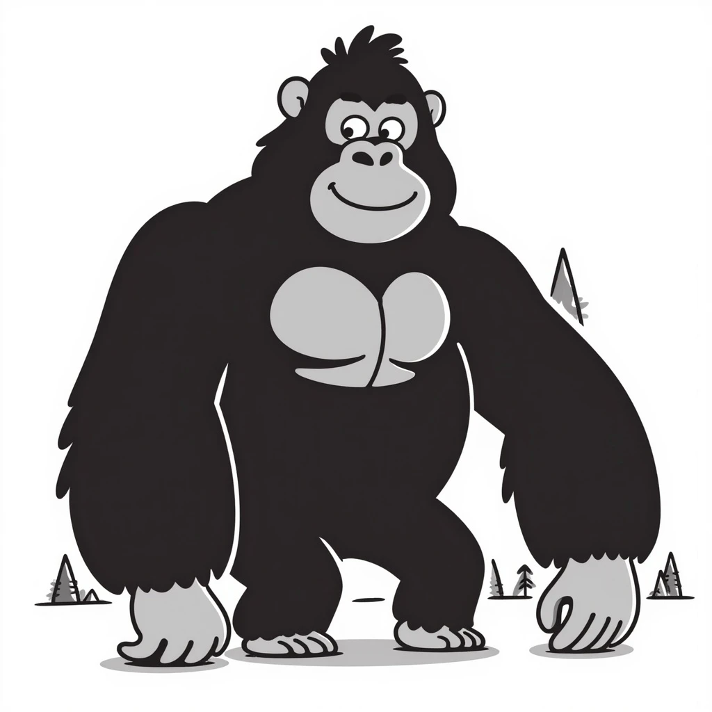 Gorilla emoji