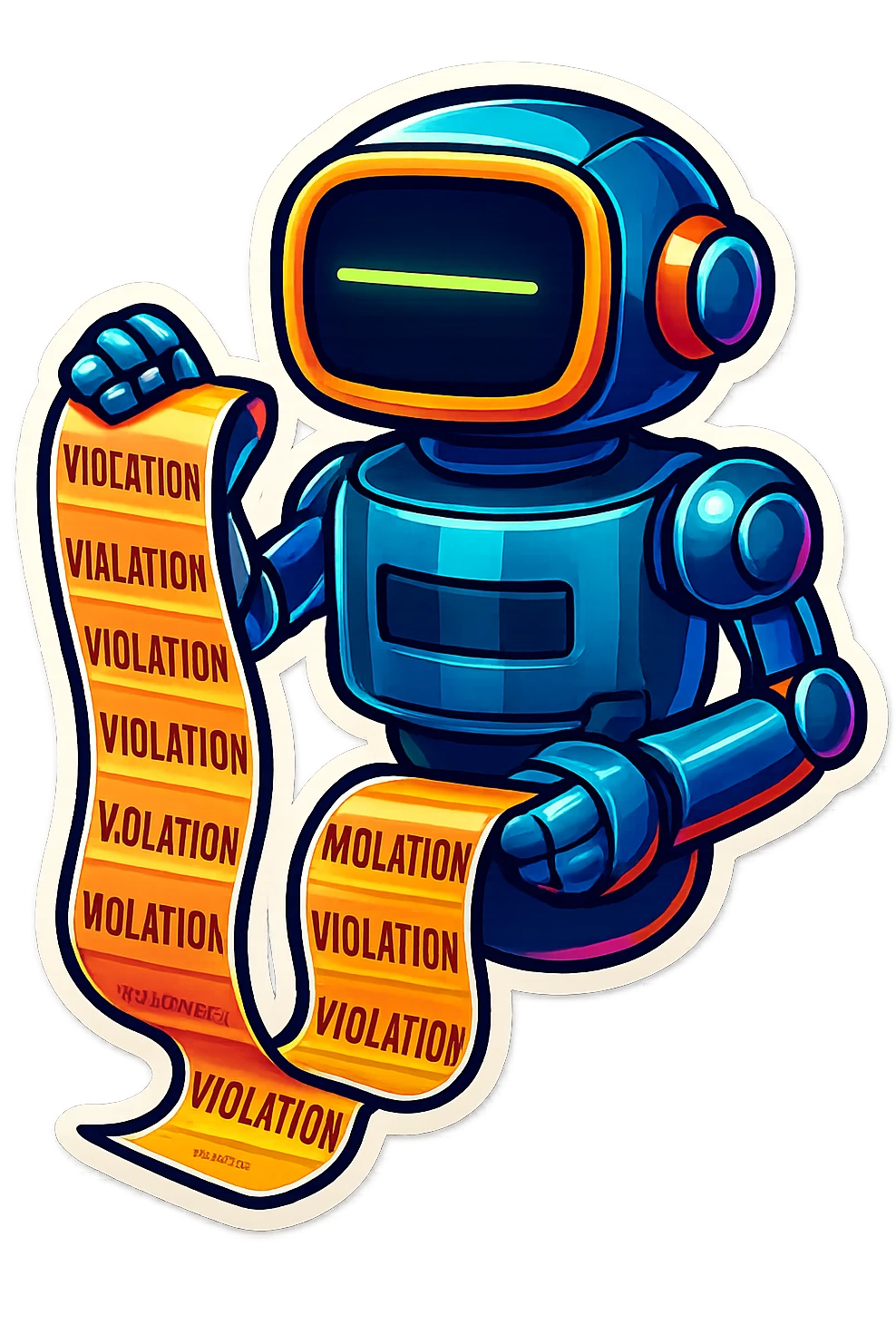 no head bureaucrat robot emoji
