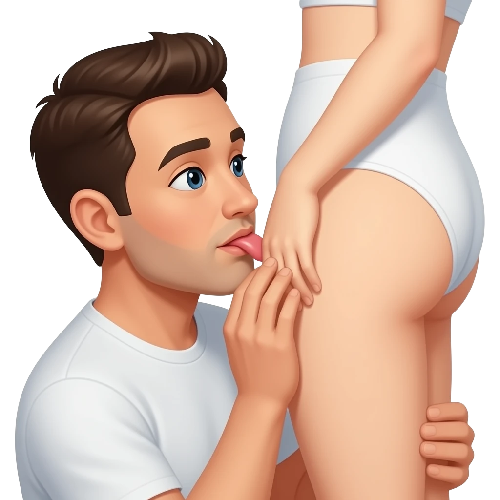 man who lick pussy emoji