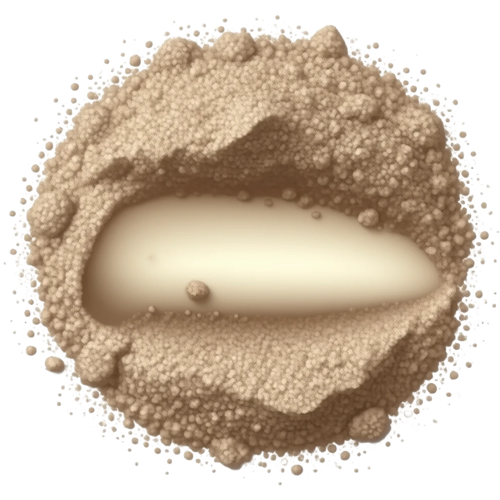 Line of powder emoji