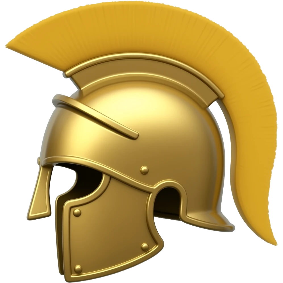 Gladiator helmet emoji