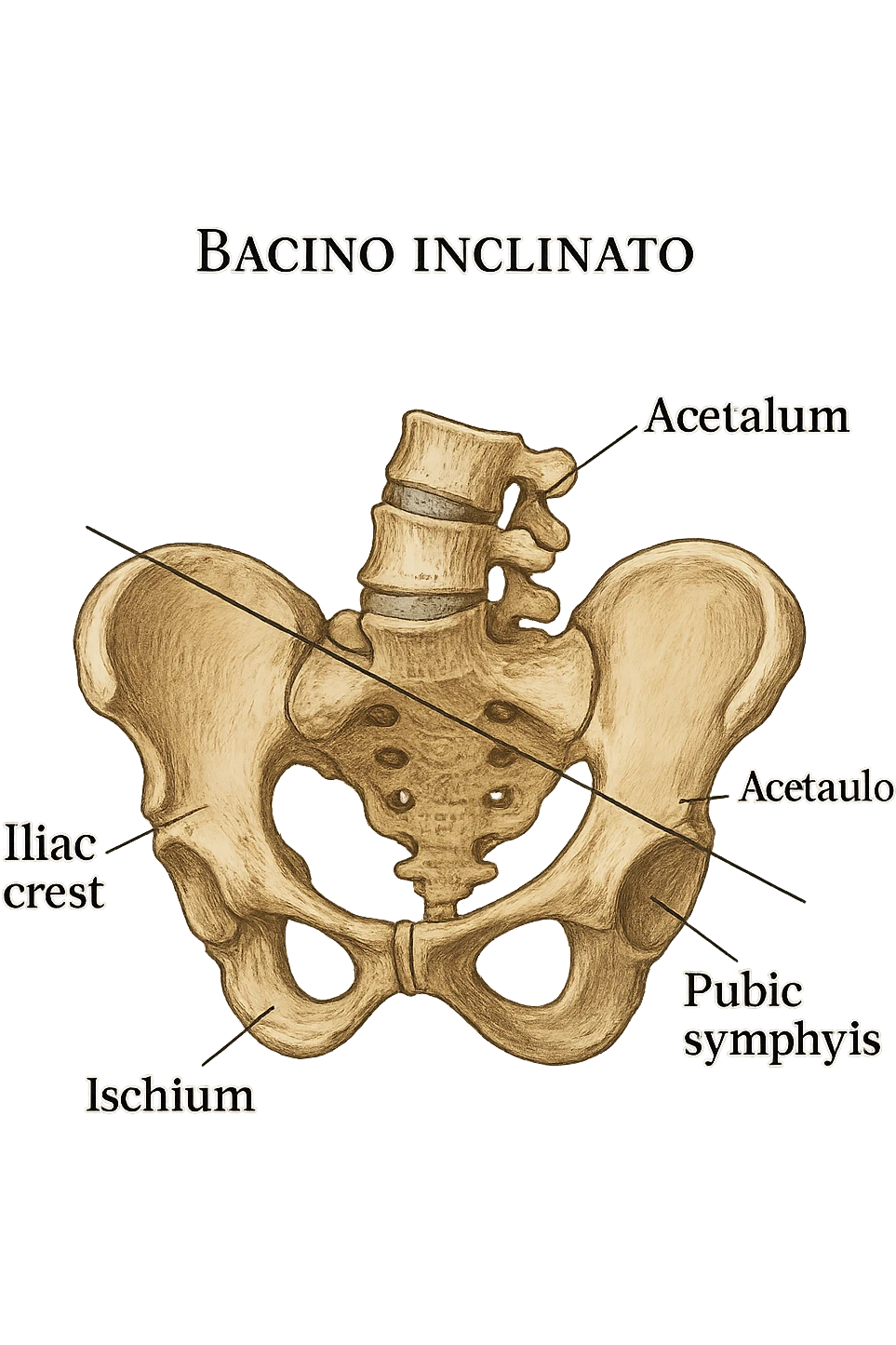 Bacino inclinato anatomico emoji