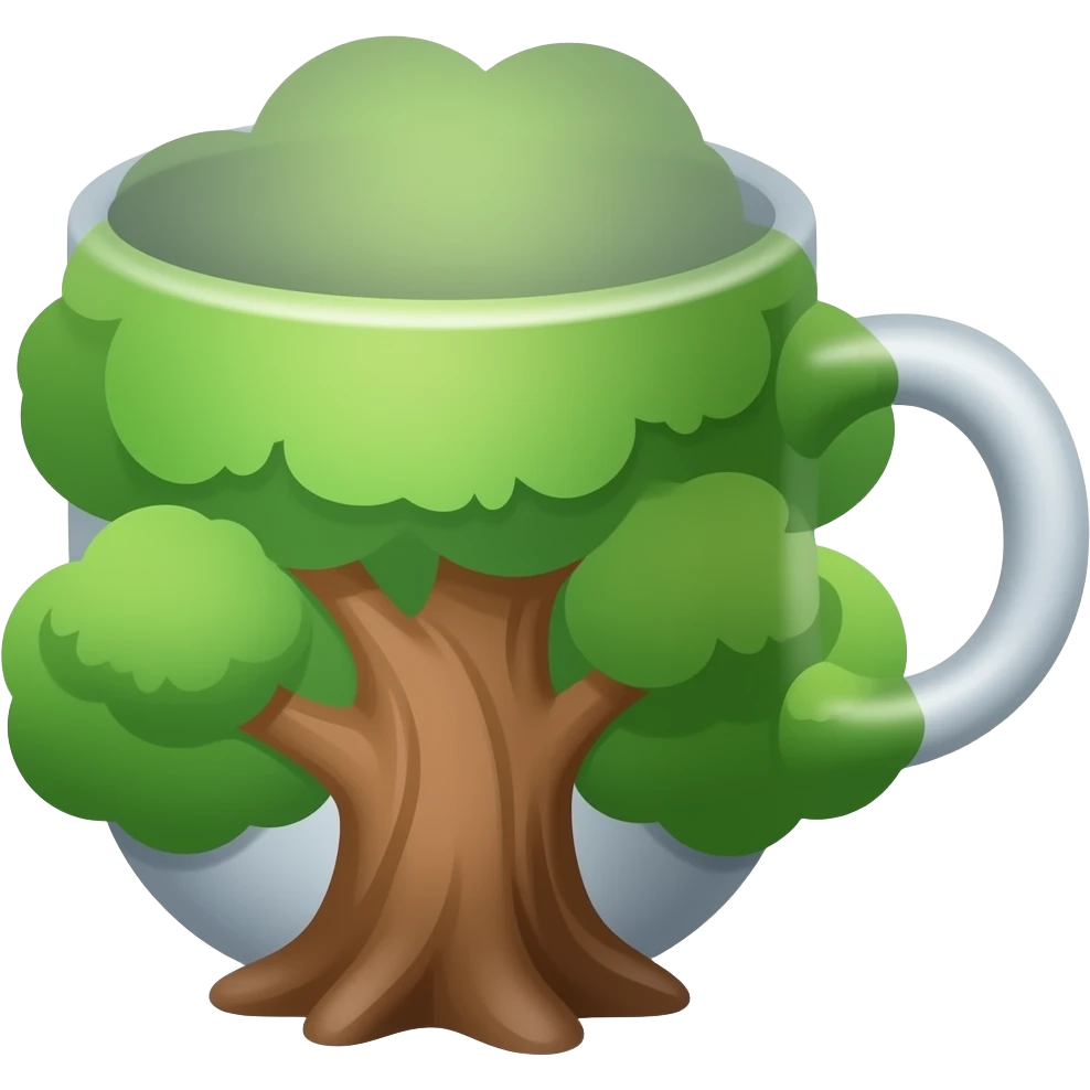 tree-shaped cup emoji