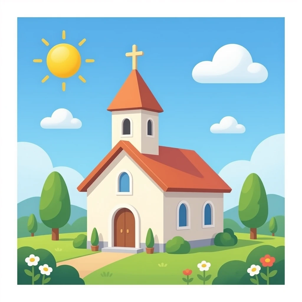 small Orthodox church emoji