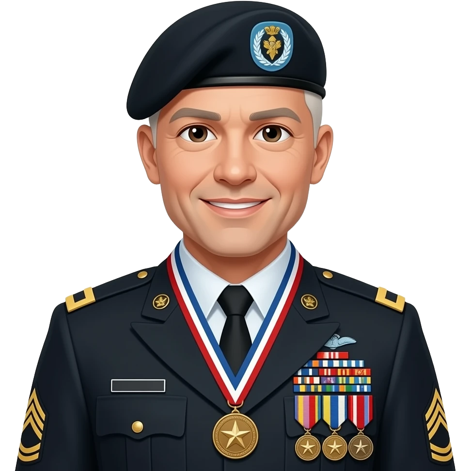 create emoji for veteran emoji