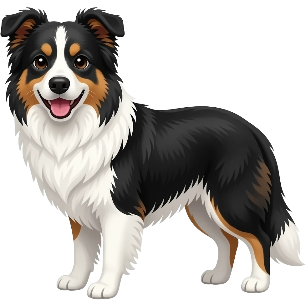 Border collie emoji