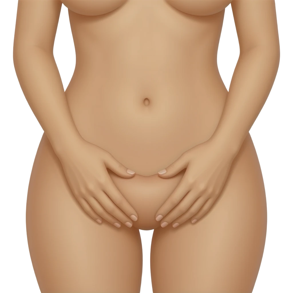 sex position naked woman spreads vagina emoji