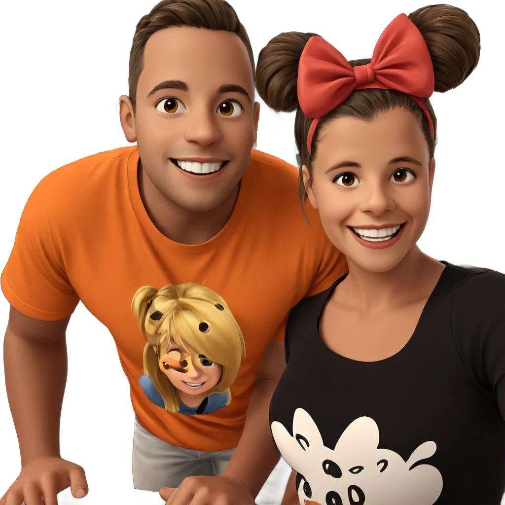 smiling girl with boys emoji