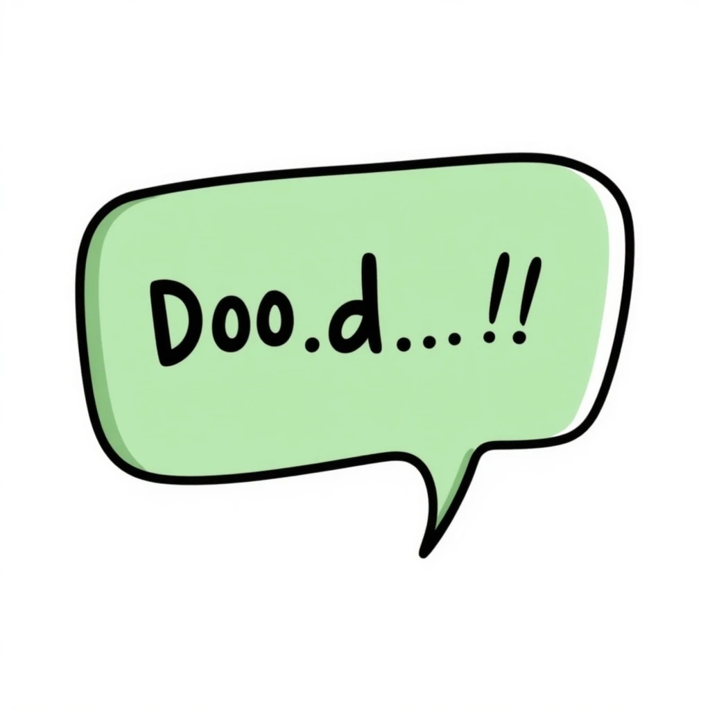 green speech balloon emoji